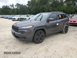 2016 Jeep Cherokee Altitude with VIN 1C4PJLCB7GW126213, listed as a Copart auction lot 75046974 with 0 mi miles and Salvage Title. Bid and sale history available at carsss.com. Image 1.