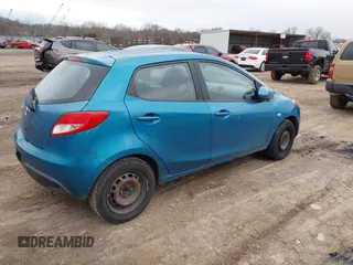 2012 Mazda 2 Sport with VIN JM1DE1KZ2C0138163, listed as a IAAI auction lot 41230479 with 223,440 mi miles. Bid and sale history available at carsss.com. Image 4.