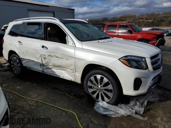 2019 Mercedes-Benz GLS 450 with VIN 4JGDF6EE1KB222878, listed as a Copart auction lot 77896073 with 65,580 mi miles and . Bid and sale history available at DreamBid. Image 4.