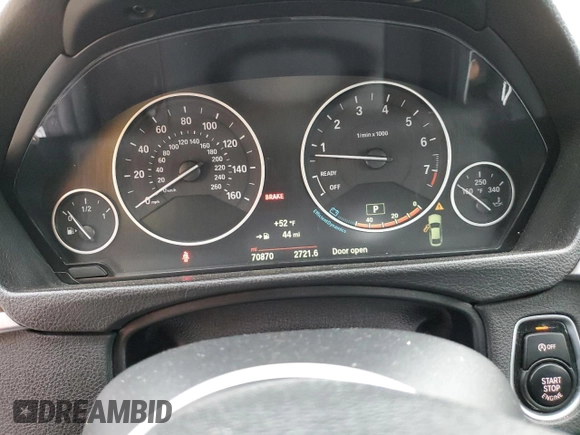 2015 BMW 4 Series 428i xDrive with VIN WBA4C9C5XFG135391, listed as a Copart auction lot 70753653 with 70,870 mi miles and . Bid and sale history available at DreamBid. Image 9.