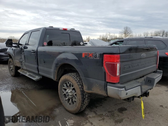 2020 Ford F-350 XL with VIN 1FT8W3BT1LEC65463, listed as a Copart auction lot 46183245 with 86,284 mi miles and Salvage title. Bid and sale history available at DreamBid. Image 2.