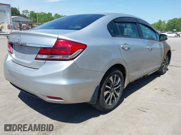 2013 Honda Civic EX with VIN 19XFB2F84DE267636, listed as a IAAI auction lot 42062869 with 169,267 mi miles and . Bid and sale history available at DreamBid. Image 4.