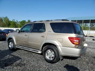 2003 Toyota Sequoia SR5 with VIN 5TDZT34A43S203154, listed as a Copart auction lot 52045635 with 304,402 mi miles and Salvage Title. Bid and sale history available at carsss.com. Image 2.