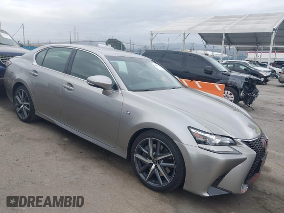 2016 Lexus GS 350 with VIN JTHBZ1BL6GA001569, listed as a IAAI auction lot 41809414 with 46,798 mi miles. Bid and sale history available at carsss.com. Image 1.