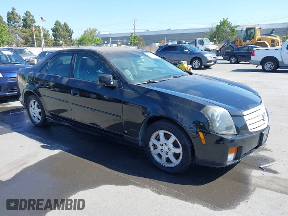 2007 Cadillac CTS with VIN 1G6DM57T770165558, listed as a IAAI auction lot 42146188 with 236,763 mi miles. Bid and sale history available at carsss.com. Image 1.