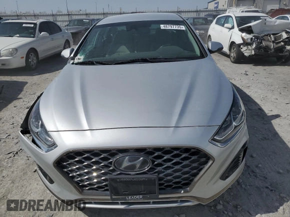 2018 Hyundai Sonata SEL with VIN 5NPE34AF0JH709281, listed as a Copart auction lot 48797735 with 96,482 mi miles and Salvage Title. Bid and sale history available at DreamBid. Image 5.