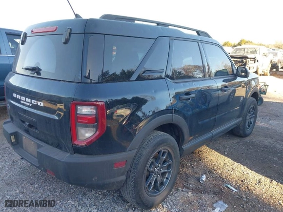 2022 Ford Bronco Sport Big Bend with VIN 3FMCR9B69NRE35109, listed as a IAAI auction lot 40971492 with 49,908 mi miles. Bid and sale history available at carsss.com. Image 4.