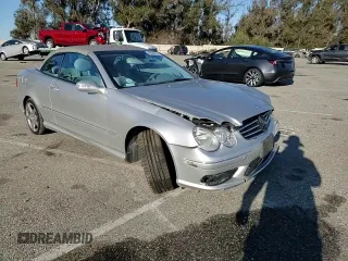 2005 Mercedes-Benz CLK 500 with VIN WDBTK75G55T041461, listed as a Copart auction lot 49849125 with 115,280 mi miles and Salvage title. Bid and sale history available at DreamBid. Image 11.