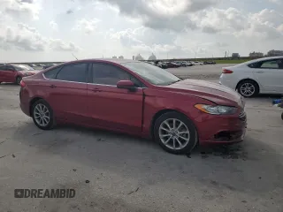2017 Ford Fusion SE with VIN 3FA6P0HD2HR240357, listed as a Copart auction lot 57470115 with 106,987 mi miles and Salvage title. Bid and sale history available at DreamBid. Image 4.