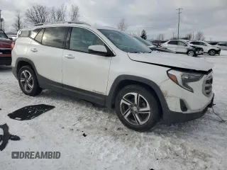 2019 GMC Terrain SLT with VIN 3GKALPEV5KL222147, listed as a Copart auction lot 42359325 with Not Provided miles and Salvage Title. Bid and sale history available at DreamBid. Image 4.