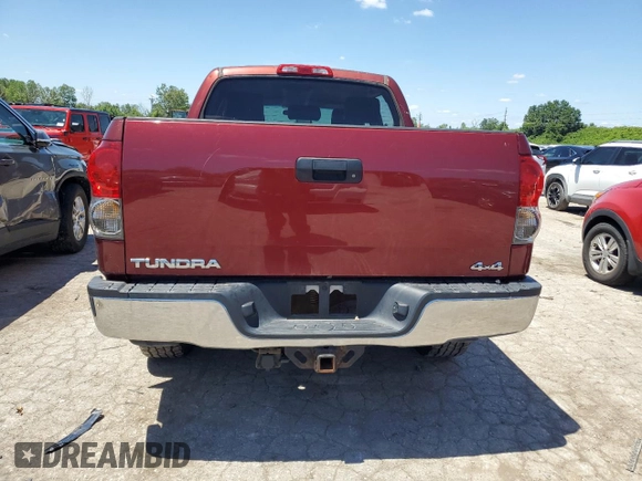 2008 Toyota Tundra 4WD Truck with VIN 5TFDV54118X050802, listed as a Copart auction lot 60124674 with 310,623 mi miles and Salvage Title. Bid and sale history available at carsss.com. Image 6.