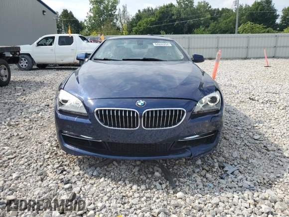 2014 BMW 6 Series z VIN WBALY1C59EDZ73460, wystawiony jako Copart lot #64846204 z przebiegiem 58 876 mil mil oraz Czysty tytuł • Clean title. Historia ofert i sprzedaży dostępna na DreamBid. Obrazek 5.
