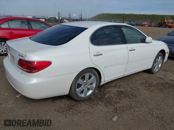 2005 Lexus ES with VIN JTHBA30G655129163, listed as a IAAI auction lot 41523048 with 160,907 mi miles. Bid and sale history available at carsss.com. Image 4.