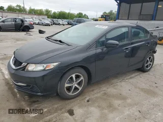 2015 Honda Civic SE z VIN 19XFB2F70FE107635, wystawiony jako Copart lot #58522015 z przebiegiem 74 285 mil mil oraz Szkoda całkowita • Salvage title. Historia ofert i sprzedaży dostępna na DreamBid. Obrazek 1.