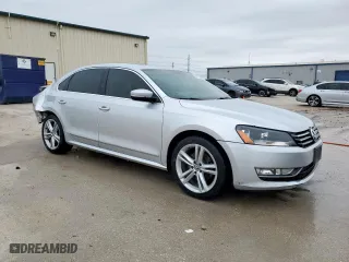 2015 Volkswagen Passat 1.8T SE w/Sunroof & Nav with VIN 1VWBT7A32FC048055, listed as a Copart auction lot 51854075 with 130,743 mi miles and Salvage Title. Bid and sale history available at carsss.com. Image 4.