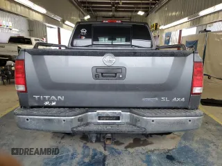2015 Nissan Titan SL с VIN 1N6BA0EC9FN508811, выставлен на аукционе Copart как лот 45810395 с пробегом 117 333 миль миль и Списание • Salvage title. История ставок и продаж доступна на DreamBid. Изображение 6.