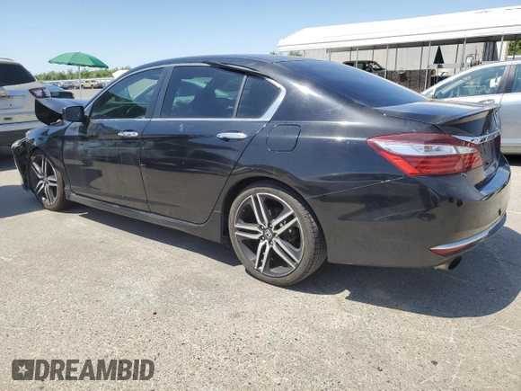 2016 Honda Accord Sport with VIN 1HGCR2F58GA212703, listed as a Copart auction lot 58450825 with 234,923 mi miles and Salvage title. Bid and sale history available at DreamBid. Image 2.