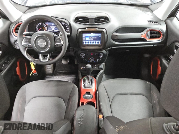 2020 Jeep Renegade Trailhawk с VIN ZACNJBC10LPL03200, выставлен на аукционе Copart как лот 61012325 с пробегом 57 213 миль миль и Чистый • Clean title. История ставок и продаж доступна на DreamBid. Изображение 8.