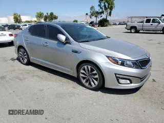 2014 Kia Optima SX Turbo with VIN 5XXGR4A61EG295498, listed as a Copart auction lot 59769615 with 146,849 mi miles and Clean title. Bid and sale history available at DreamBid. Image 4.