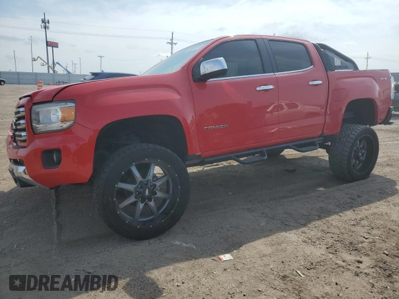 2016 GMC Canyon 4WD SLT with VIN 1GTG6DE34G1160359, listed as a Copart auction lot 69891914 with 0 mi miles and Salvage Title. Bid and sale history available at carsss.com. Image 1.