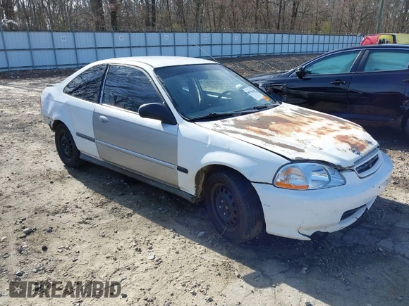1996 Honda Civic DX with VIN 1HGEJ6120TL059446, listed as a IAAI auction lot 41748406 with 320,383 mi miles. Bid and sale history available at carsss.com. Image 1.