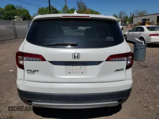 2021 Honda Pilot EX-L with VIN 5FNYF6H5XMB098322, listed as a Copart auction lot 54908275 with 0 mi miles and Salvage Title. Bid and sale history available at carsss.com. Image 6.