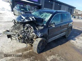 2017 Volkswagen Tiguan with VIN WVGMV7AX7HK004257, listed as a Copart auction lot 47311305 with 159,625 mi miles and Salvage title. Bid and sale history available at DreamBid. Image 1.
