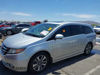 2014 Honda Odyssey Touring с VIN 5FNRL5H98EB070983, выставлен на аукционе IAAI как лот 42328380 с пробегом Не указан миль и . История ставок и продаж доступна на DreamBid. Изображение 2.