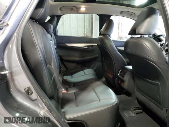 2019 Infiniti QX50 Luxe with VIN 3PCAJ5M35KF114440, listed as a Copart auction lot 46131485 with 70,308 mi miles and Salvage Title. Bid and sale history available at DreamBid. Image 11.