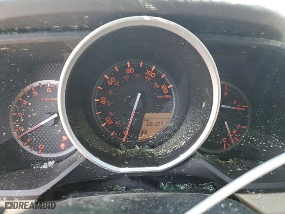 2011 Toyota 4Runner SR5 with VIN JTEZU5JR7B5022696, listed as a Copart auction lot 51961175 with 66,107 mi miles and Salvage Title. Bid and sale history available at carsss.com. Image 9.