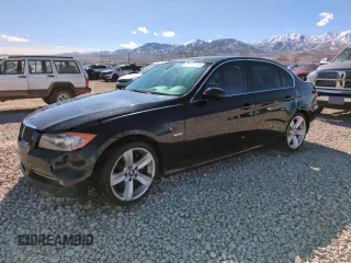 2008 BMW 3 Series 335xi with VIN WBAVD53538A009258, listed as a Copart auction lot 46369055 with 167,497 mi miles and Salvage Title. Bid and sale history available at carsss.com. Image 1.