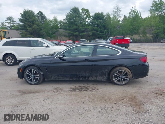 2020 BMW 4 Series 430i xDrive with VIN WBA4W5C03LFH54049, listed as a IAAI auction lot 42392996 with 57,347 mi miles and . Bid and sale history available at DreamBid. Image 14.