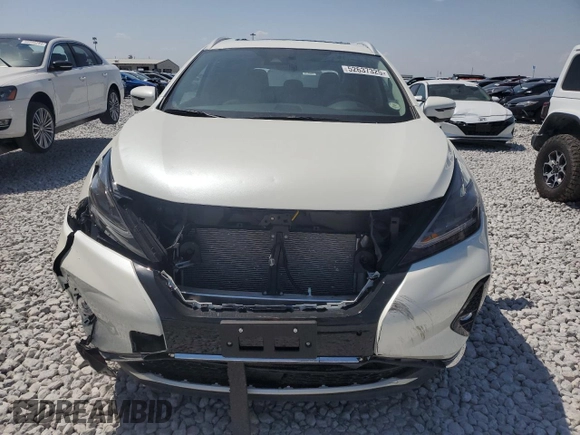 2024 Nissan Murano Platinum z VIN 5N1AZ2DS8RC119259, wystawiony jako Copart lot #52637325 z przebiegiem 512 mil mil oraz Szkoda całkowita • Salvage title. Historia ofert i sprzedaży dostępna na DreamBid. Obrazek 5.