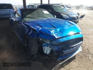 2022 Ford Mustang EcoBoost with VIN 1FA6P8TH5N5140485, listed as a IAAI auction lot 41744879 with 25,348 mi miles. Bid and sale history available at carsss.com. Image 1.
