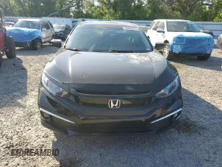 2020 Honda Civic Sedan EX with VIN 19XFC1F38LE010229, listed as a Copart auction lot 52002275 with 62,773 mi miles and Salvage Title. Bid and sale history available at carsss.com. Image 5.
