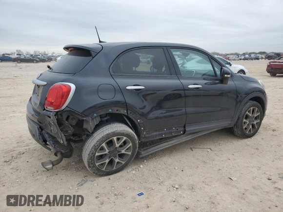 2018 FIAT 500X Urbana Edition with VIN ZFBCFXCB1JP672405, listed as a Copart auction lot 88776065 with 113,733 mi miles and Salvage Title. Bid and sale history available at carsss.com. Image 3.
