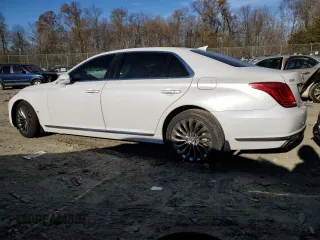 2017 Genesis G90 Premium with VIN KMHG34JA8HU027032, listed as a Copart auction lot 78633003 with 95,950 mi miles and . Bid and sale history available at carsss.com. Image 2.