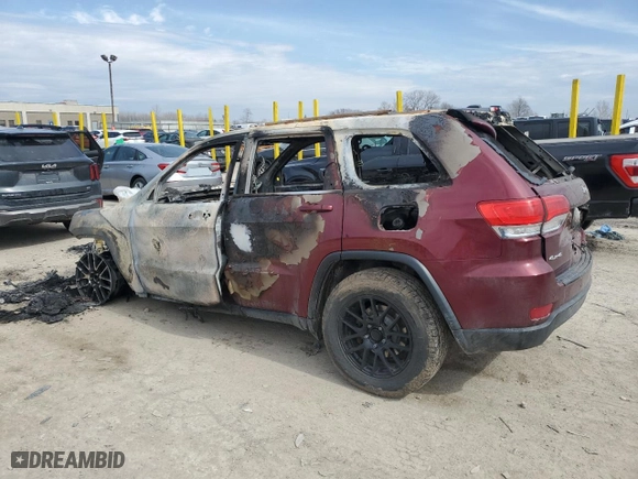 2018 Jeep Grand Cherokee Laredo E with VIN 1C4RJFAG6JC234985, listed as a Copart auction lot 47606145 with 0 mi miles and Non Repairable. Bid and sale history available at carsss.com. Image 2.