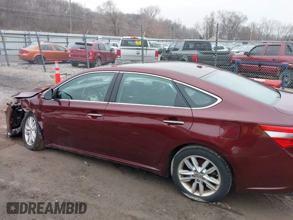 2015 Toyota Avalon Limited with VIN 4T1BK1EB8FU160935, listed as a IAAI auction lot 41487381 with 105,273 mi miles and . Bid and sale history available at DreamBid. Image 14.