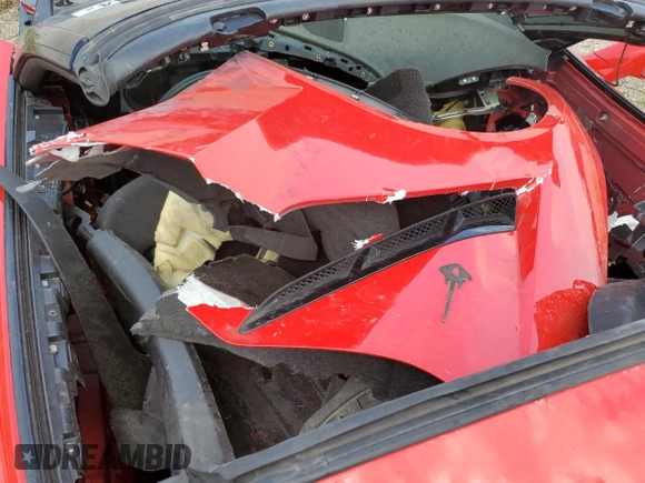 2016 Chevrolet Corvette 1LT with VIN 1G1YB2D74G5109129, listed as a Copart auction lot 59840144 with Not Provided miles and Non Repairable. Bid and sale history available at DreamBid. Image 8.