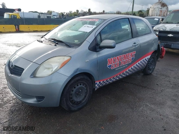 2007 Toyota Yaris with VIN JTDJT923575109042, listed as a IAAI auction lot 41786428 with 229,451 mi miles. Bid and sale history available at carsss.com. Image 2.