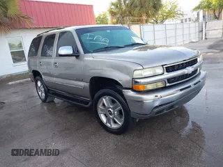 2003 Chevrolet Tahoe LS with VIN 1GNEC13Z73R121712, listed as a IAAI auction lot 41754849 with 1 mi miles. Bid and sale history available at carsss.com. Image 1.