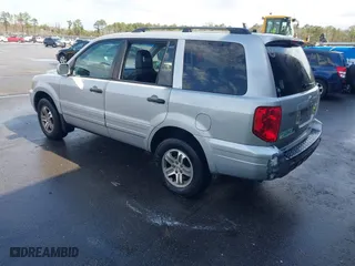 2003 Honda Pilot EX with VIN 2HKYF18613H539217, listed as a IAAI auction lot 41696214 with 329,118 mi miles. Bid and sale history available at carsss.com. Image 3.