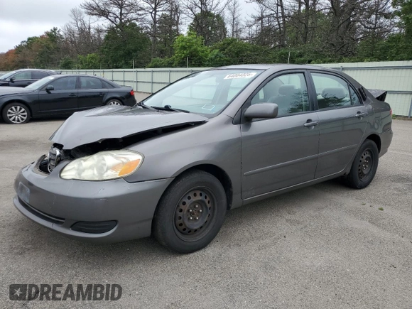 2007 Toyota Corolla CE with VIN 1NXBR30E47Z860865, listed as a Copart auction lot 64004025 with 93,216 mi miles and Salvage title. Bid and sale history available at DreamBid. Image 1.
