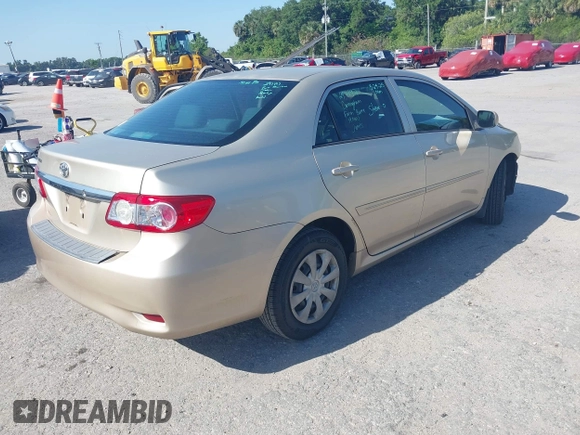 2013 Toyota Corolla L with VIN 5YFBU4EE8DP179778, listed as a IAAI auction lot 42006681 with 179,017 mi miles. Bid and sale history available at carsss.com. Image 4.