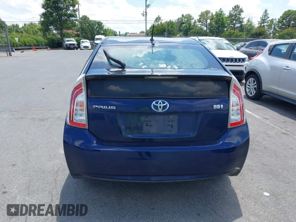 2015 Toyota Prius Four with VIN JTDKN3DU9F0441160, listed as a IAAI auction lot 42561281 with 186,192 mi miles and . Bid and sale history available at DreamBid. Image 16.