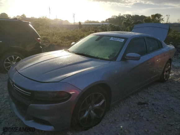 2016 Dodge Charger Road/Track with VIN 2C3CDXCT5GH357054, listed as a Copart auction lot 78528184 with 0 mi miles and Salvage Title. Bid and sale history available at carsss.com. Image 1.
