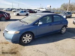 2009 Honda Civic Sdn LX with VIN 1HGFA16529L010509, listed as a Copart auction lot 50260535 with 161,231 mi miles and Non Repairable. Bid and sale history available at carsss.com. Image 1.