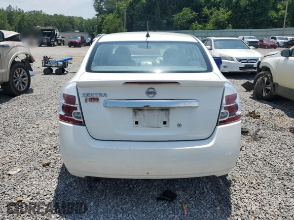 2012 Nissan Sentra S with VIN 3N1AB6AP5CL703147, listed as a Copart auction lot 62662815 with Not provided miles and Salvage title. Bid and sale history available at DreamBid. Image 6.