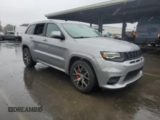 2017 Jeep Grand Cherokee SRT with VIN 1C4RJFDJ3HC626906, listed as a Copart auction lot 45005895 with 82,001 mi miles and Salvage Title. Bid and sale history available at carsss.com. Image 4.